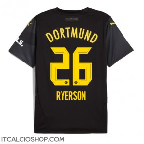 Borussia Dortmund Julian Ryerson #26 Seconda Maglia 2024-25 Manica Corta